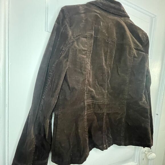 Jones NY & Co Chocolate Corduroy Jacket - Picture 7 of 10